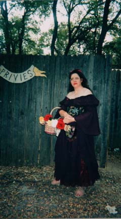 Ida at the Privies