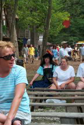 Ida out in the crowd