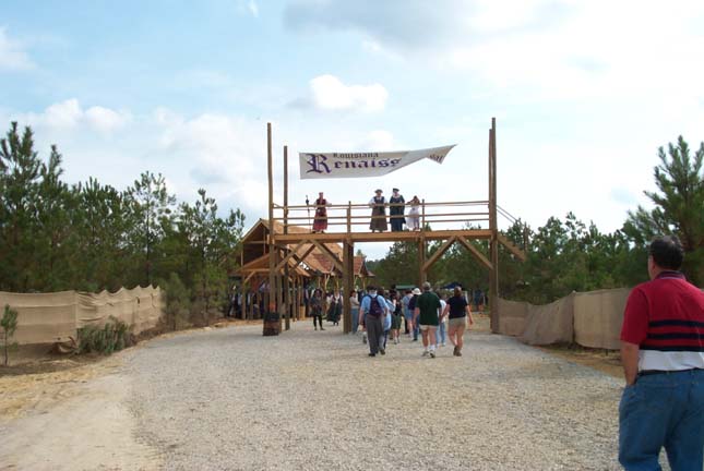 The Front Gate - Banner needs attention but it works!
