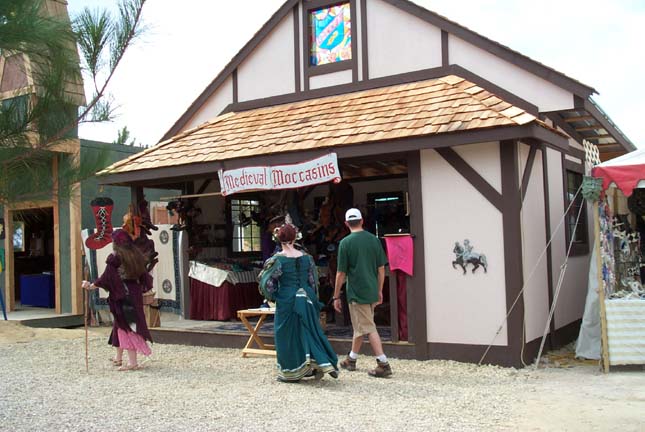 Medieval Moccasins new booth