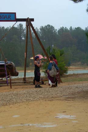 ... and folks got wet ...
