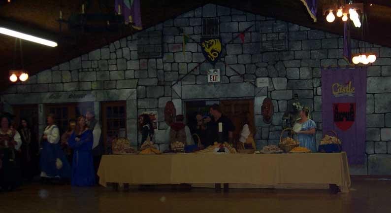 Setup for the King's Feast