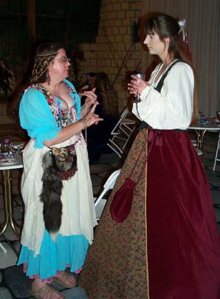 Ida and a new friend