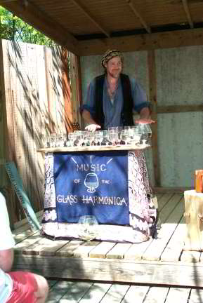 Donal Hinley - plays the Glass Harmonica