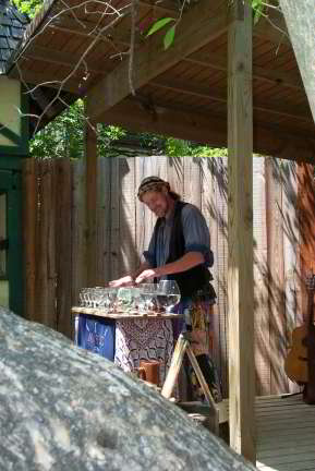 Donal Hinley - plays the Glass Harmonica