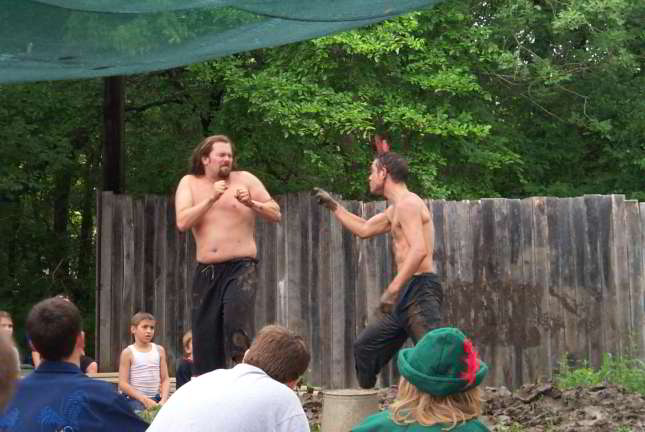 They are still fairly clean in this classic rendition of Beowulf