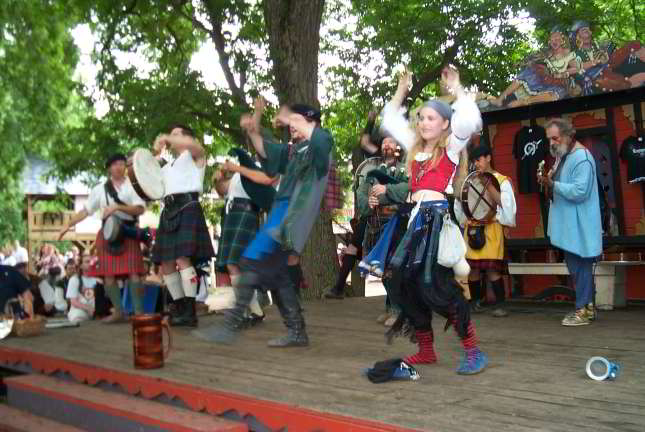 Lots of dancing