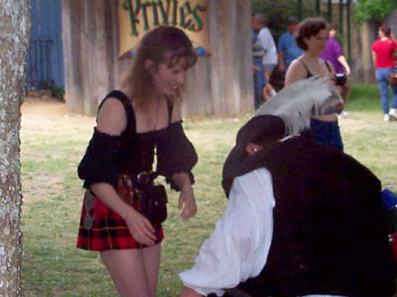 A Short Kilt will do it Every Time