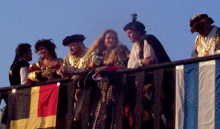 Atop the Castle Wall