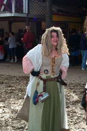 Squeak - always has the best costuming and plays her roles so well
