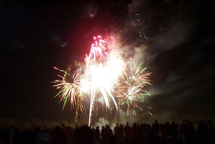 More Fireworks Saturday Evening