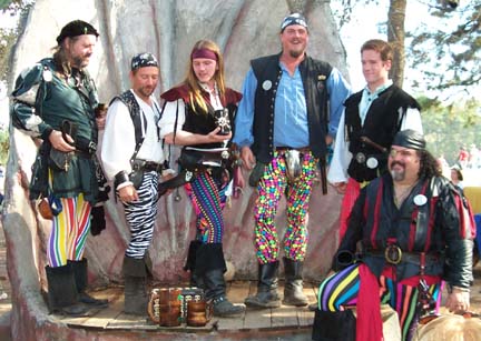 Corsairs - Publicity Shot - perhaps for thier next album cover