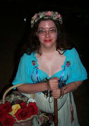 Ida Berchtold and her Roses